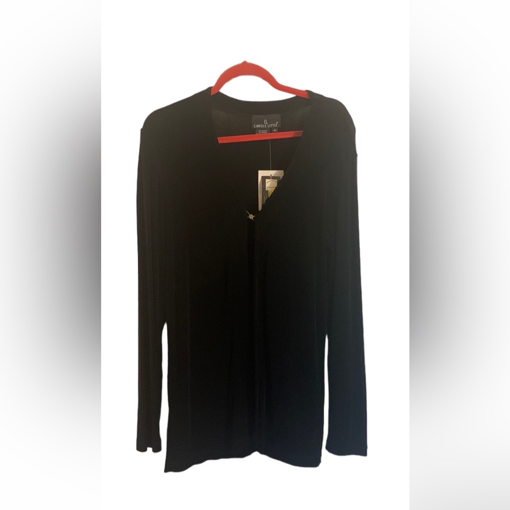 Very lovely Carole Little size medium with tags black front enclosure